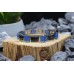 Titan Magnetarmband "carbon-blue"